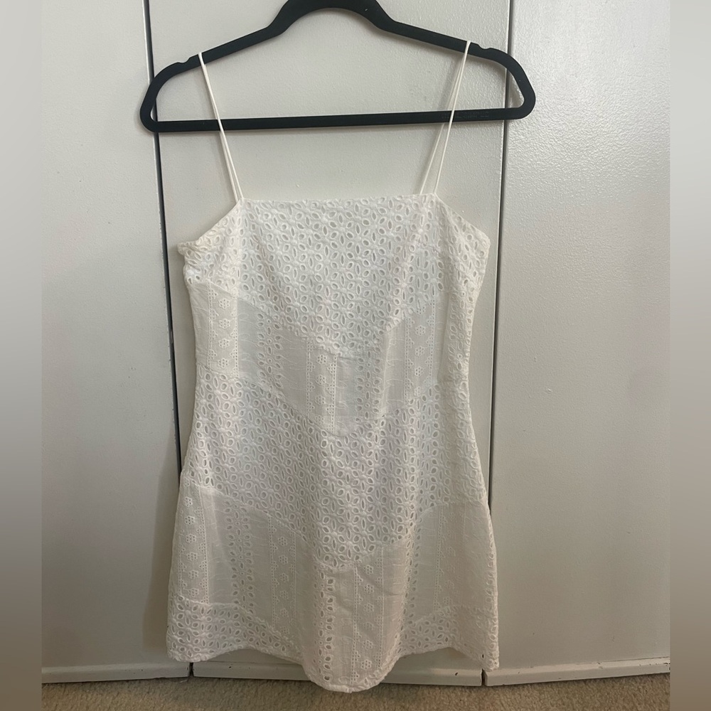 Sabo Skirt White Lace Dress